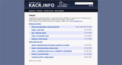 Desktop Screenshot of kacr.info